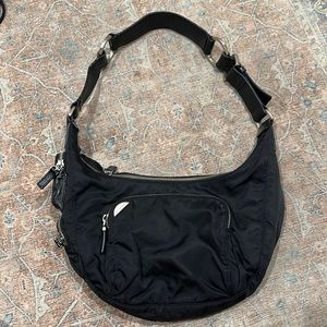 Francesco Biasia Nylon with Leather Trim Satchel
